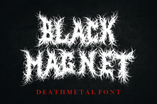 Black Magnet: A Bold Blackletter Typeface for Editorial Impact