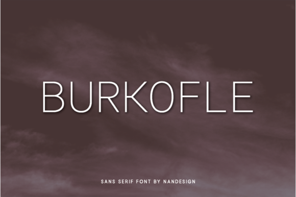 Burkofle Review: A Bold Sans Serif for Modern Branding