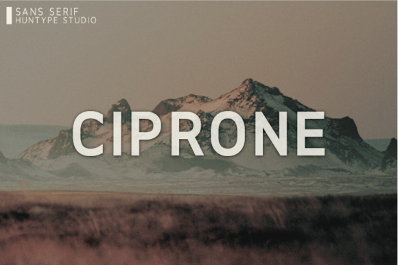 Ciprone: The Bold Sans Serif Font for Handmade Brands