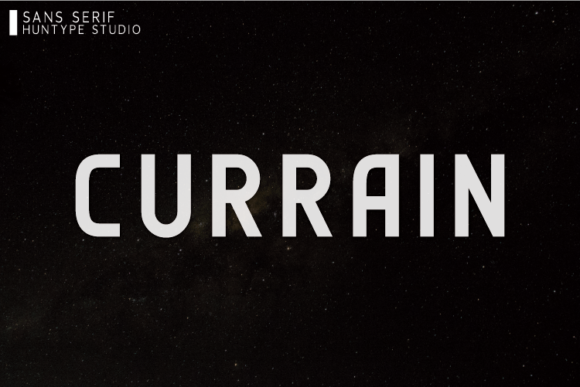 Currain: The Bold Sans Serif Font for Handmade Brands