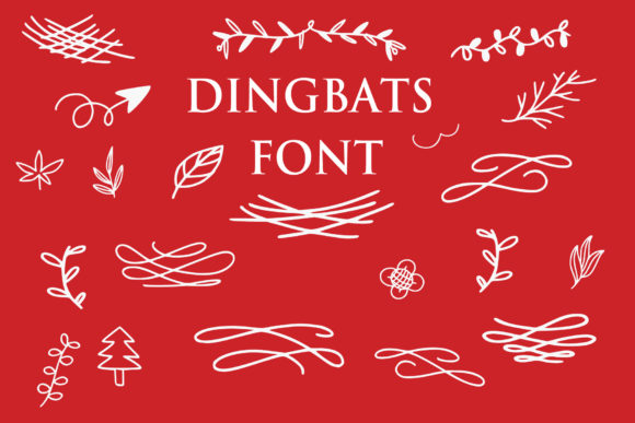 Dingbats Floral: A Decorative Typeface for Digital Branding