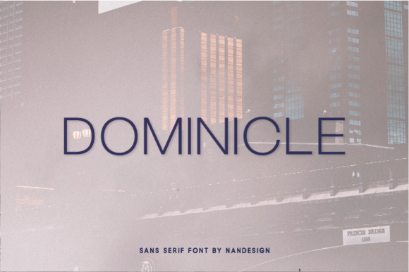Dominicle: A Modern Sans Serif Font for Web Design