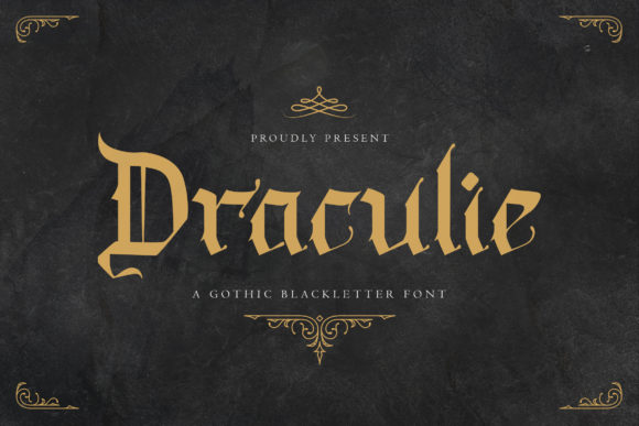 Draculie: The Gothic Typeface for Scroll-Stopping Brand Content