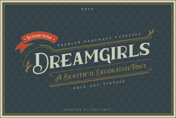 Dreamgirls Font: Elevate Your Brand with This Unique Serif Typeface
