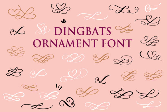 Elevate Your Brand with the Dingbats Ornaments Font