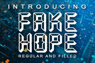 Fake Hope Font Review: A Quirky Typeface for Bold Brands