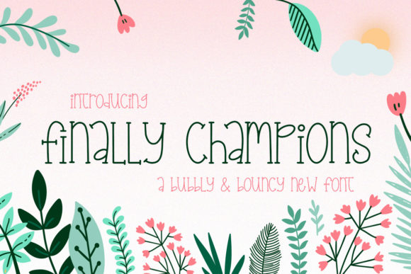 Finally Champions: A Serif Font That Elevates Small Business Branding