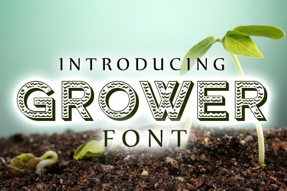 Grower Font: A Cheerful Typeface for Modern Web Design