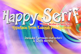 Happy Serif: A Whimsical Typeface for Editorial Joy