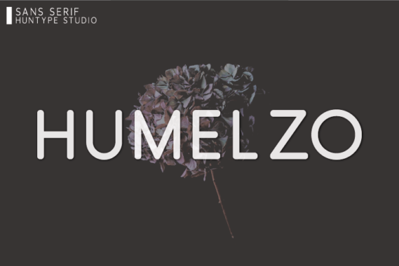 Humelzo: A Clean Sans Serif Typeface for Modern Web Design