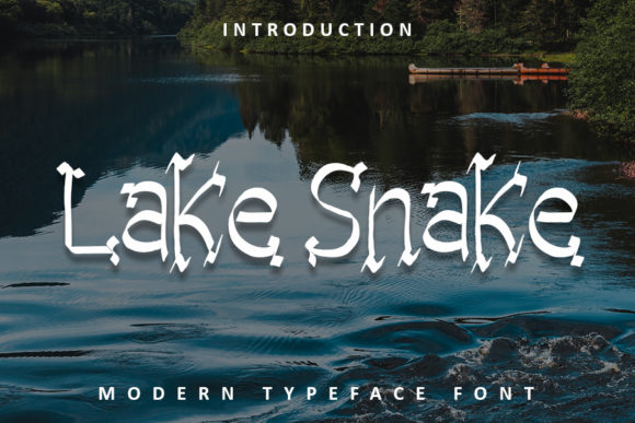 Lake Snake: A Modern Blackletter Font for Web Design