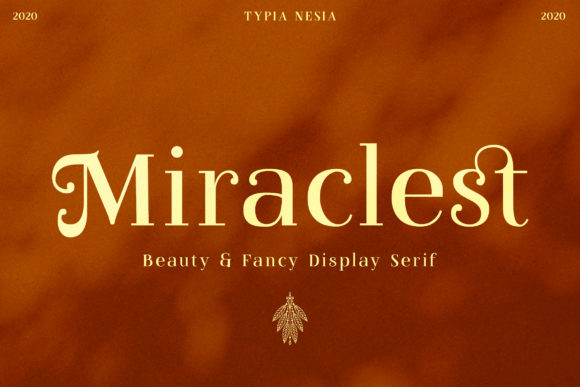 Miraclest Font Review: Elevating Campaign Visuals with a Distinct Serif