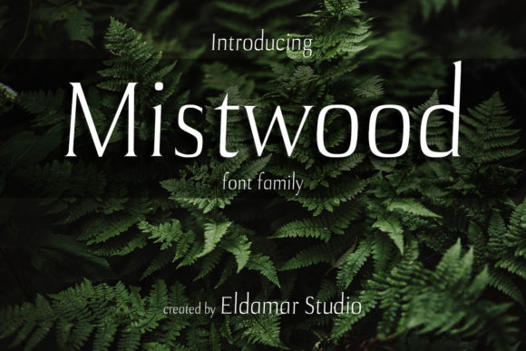 Mistwood: The Minimal Serif Font That Elevates Small Brands