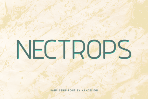 Nectrops: A Clean Sans Serif Font for Modern Web Design