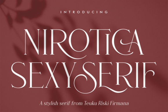Nirotica Font Review: Elevating Campaign Visuals with Style