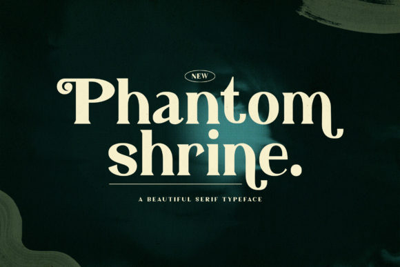 Phantom Shrine: The Serif Font That Elevates Campaign Visuals