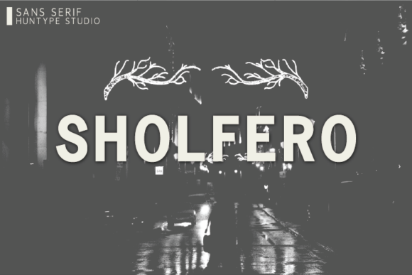 Sholfero: The Bold Sans Serif Font That Elevates Brand Identity