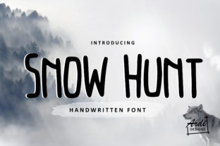 Snow Hunt: A Playful Sans Serif Font for Bold Branding