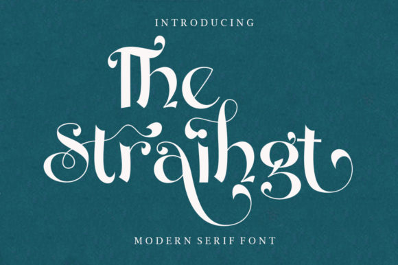 The Straihgt: A Versatile Serif Font for Makers