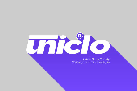 Uniclo: A Clean Sans Serif Font for Modern Editorial Design
