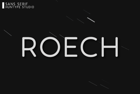 Upgrade Your Brand Identity with the Roech Typeface