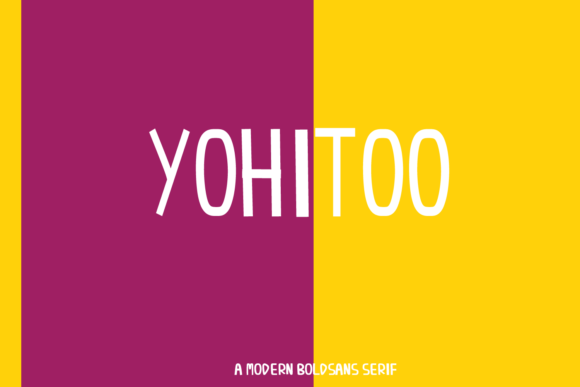 Yohitoo: The Minimal Typeface for Scroll-Stopping Campaigns